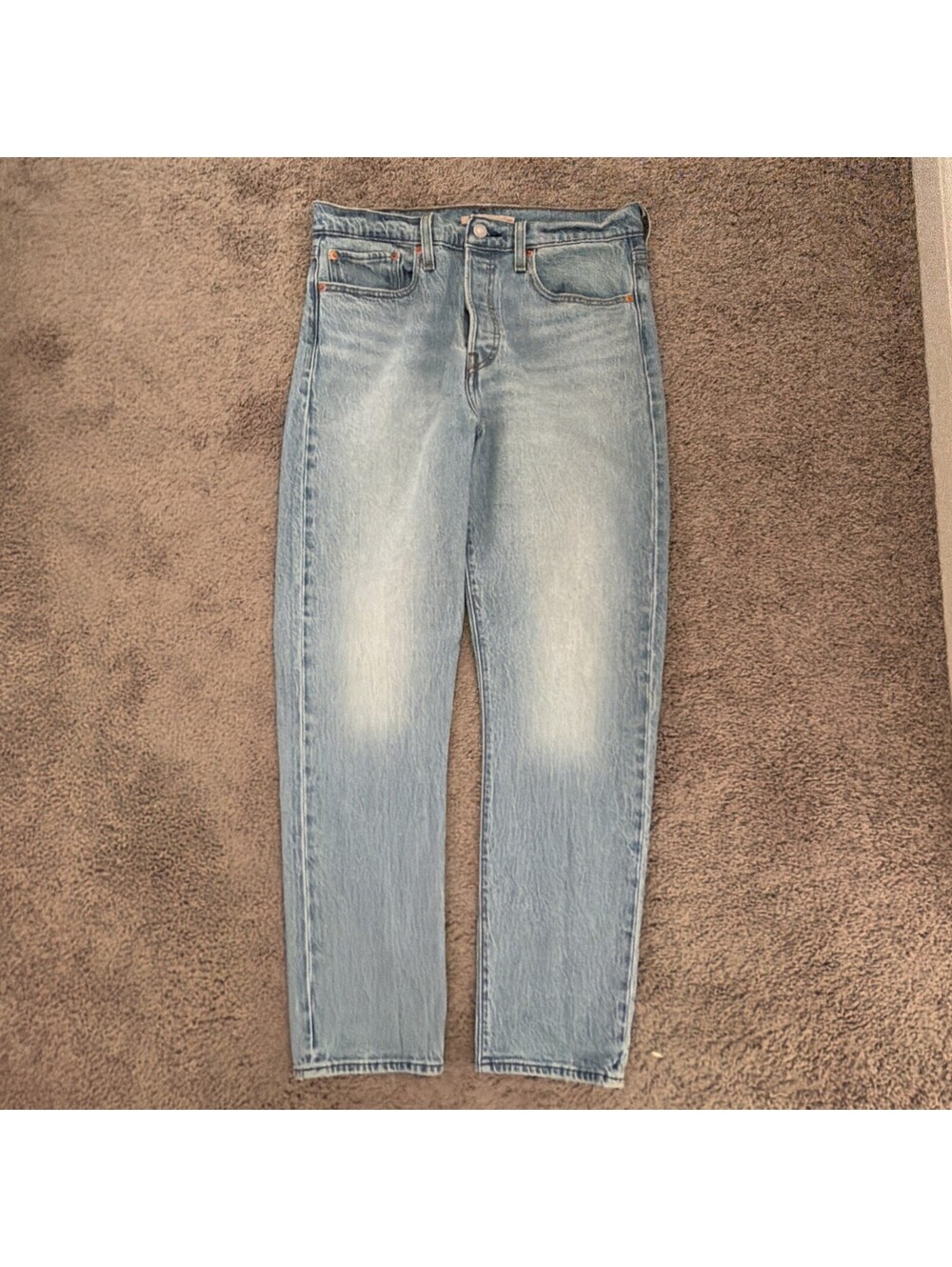 Levis Jeans Womens 30 blue Denim Wedgie Straight Size 30
